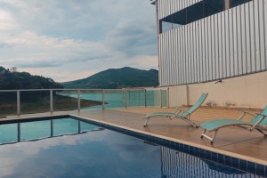 Rancho às margens do Lago de Furnas com 5 Suítes